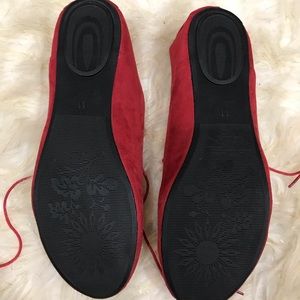 Wet Seal Shoes - Red flats Wet Seal Shoes - Red flats